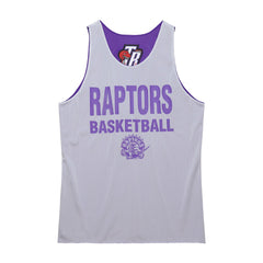 Mitchell & Ness - Toronto Raptors Hardwood Classics Reversible Mesh Practice Jersey - Purple/White