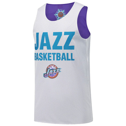 Utah Jazz Hardwood Classics Reversible Mesh Practice Jersey - Purple | NBA Jerseys