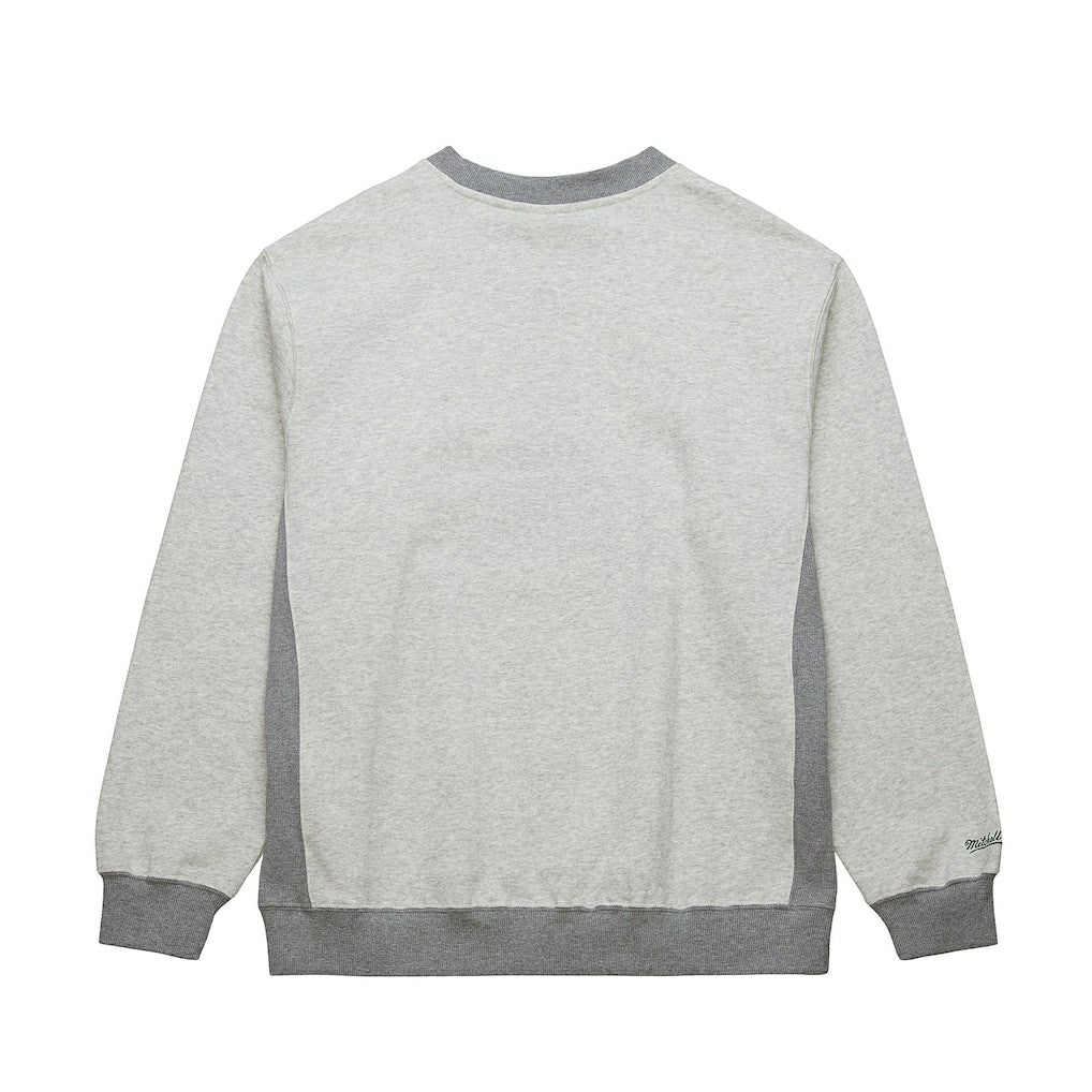 Mitchell & Ness - Boston Celtics Vintage Logo Pullover Sweatshirt - Heather Gray