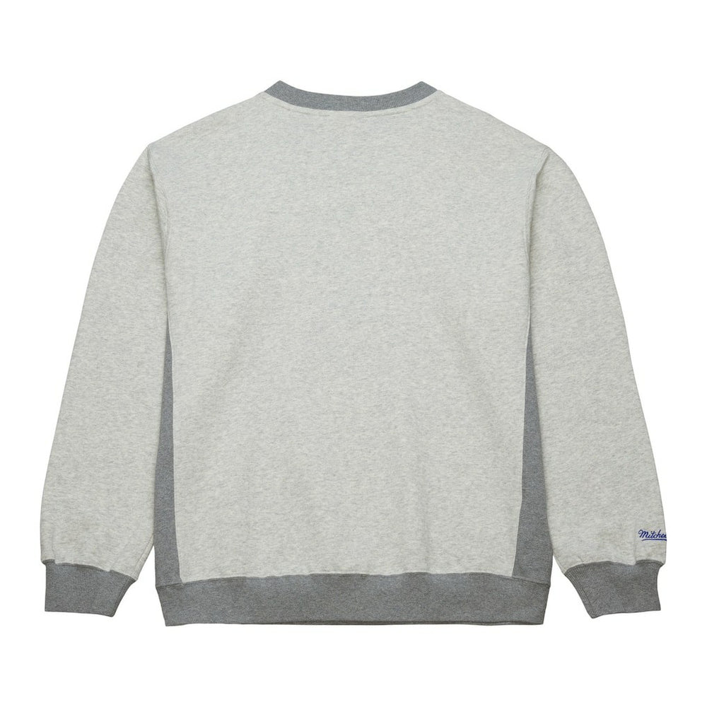 Mitchell & Ness - Denver Nuggets Vintage Logo Pullover Sweatshirt - Heather Gray