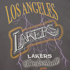 Mitchell & Ness - Los Angeles Lakers Women's Hardwood Classics Lightweight Pullover Sweatshirt - Charcoal