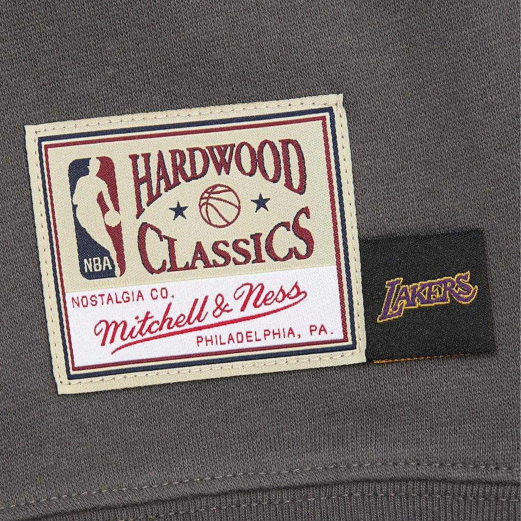 Mitchell & Ness - Los Angeles Lakers Women's Hardwood Classics Lightweight Pullover Sweatshirt - Charcoal
