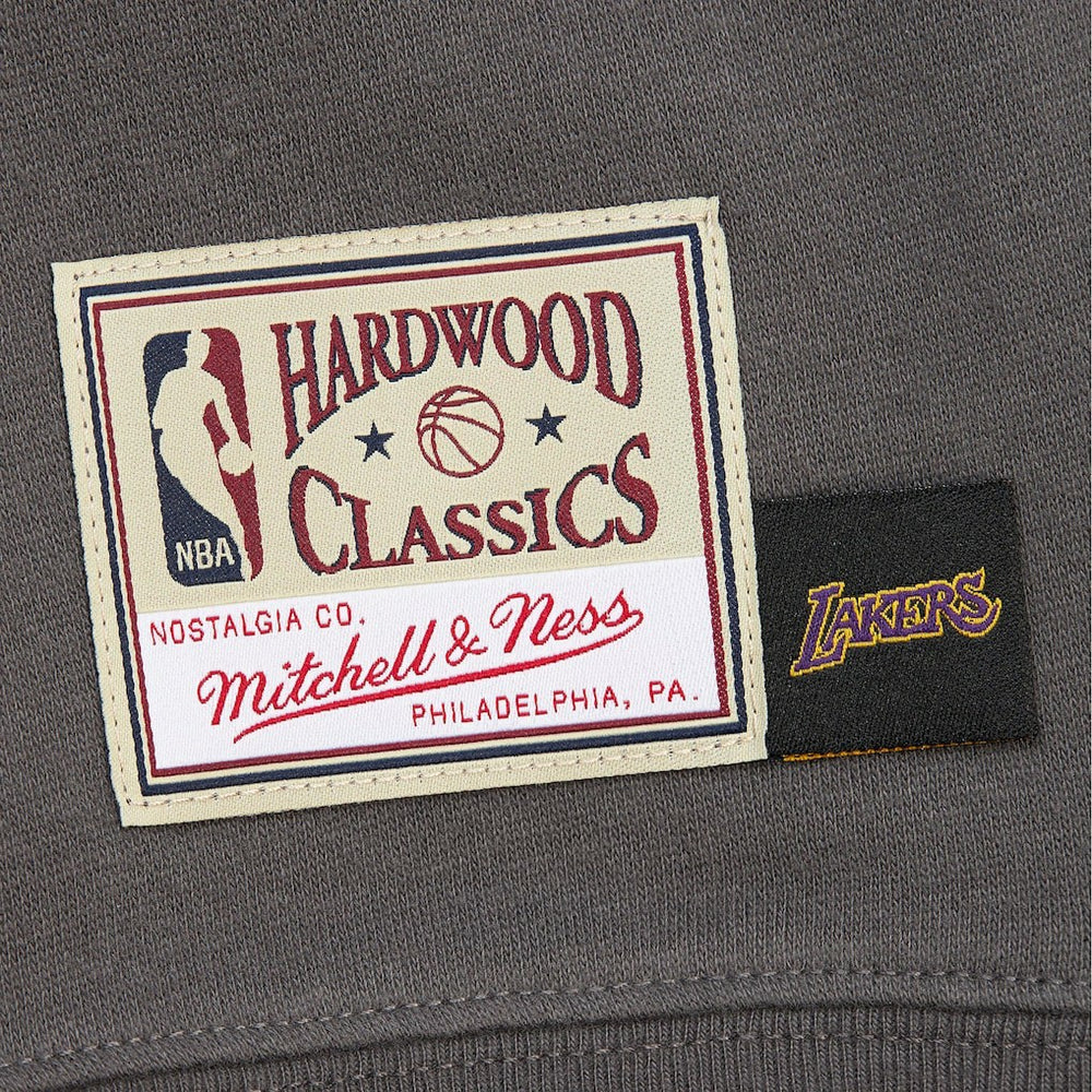 Mitchell & Ness - Los Angeles Lakers Women's Hardwood Classics Lightweight Pullover Sweatshirt - Charcoal