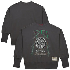 Mitchell & Ness - Boston Celtics Women's Hardwood Classics Lightweight Pullover Sweatshirt - Charcoal