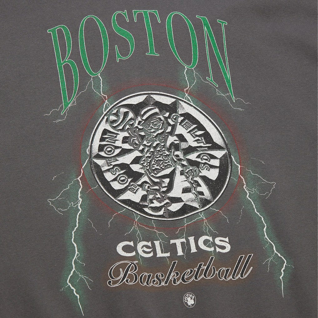 Mitchell & Ness - Boston Celtics Women's Hardwood Classics Lightweight Pullover Sweatshirt - Charcoal