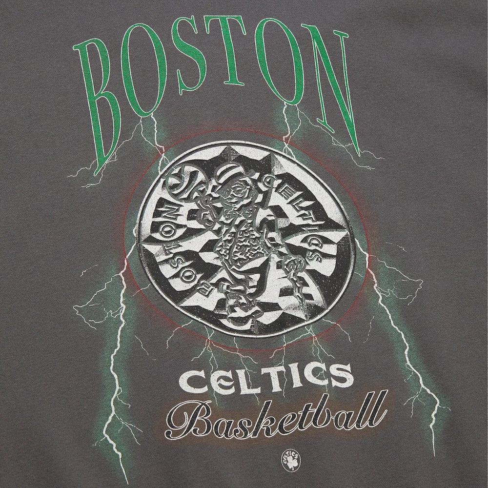 Mitchell & Ness - Boston Celtics Women's Hardwood Classics Lightweight Pullover Sweatshirt - Charcoal