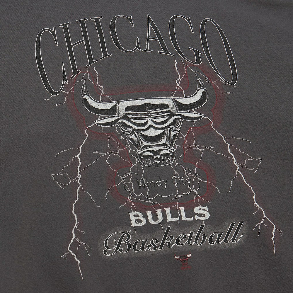 Mitchell & Ness - Chicago Bulls Women's Hardwood Classics Lightweight Pullover Sweatshirt - Charcoal