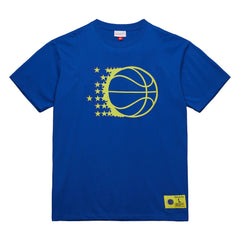 Mitchell & Ness - Orlando Magic Hardwood Classics Neon Nights Premium T-Shirt - Blue
