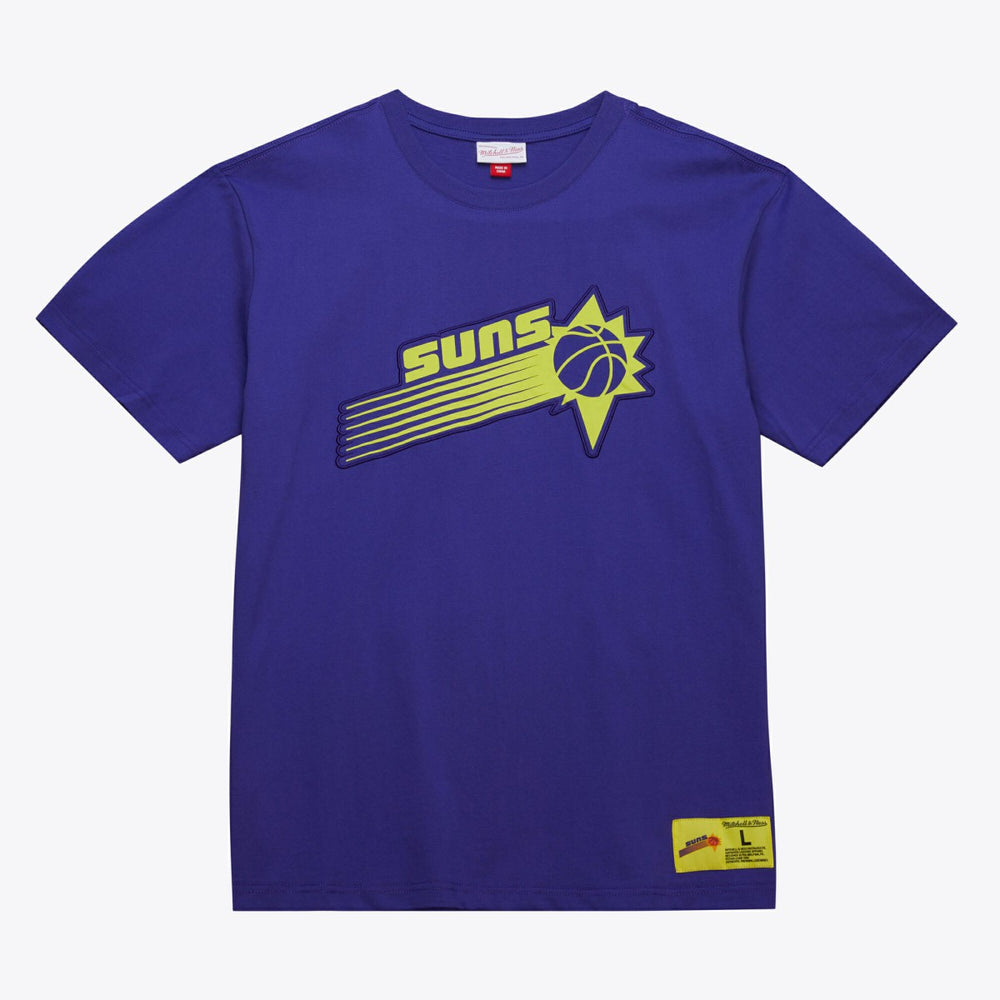Mitchell & Ness - Phoenix Suns Hardwood Classics Neon Nights Premium T-Shirt - Purple