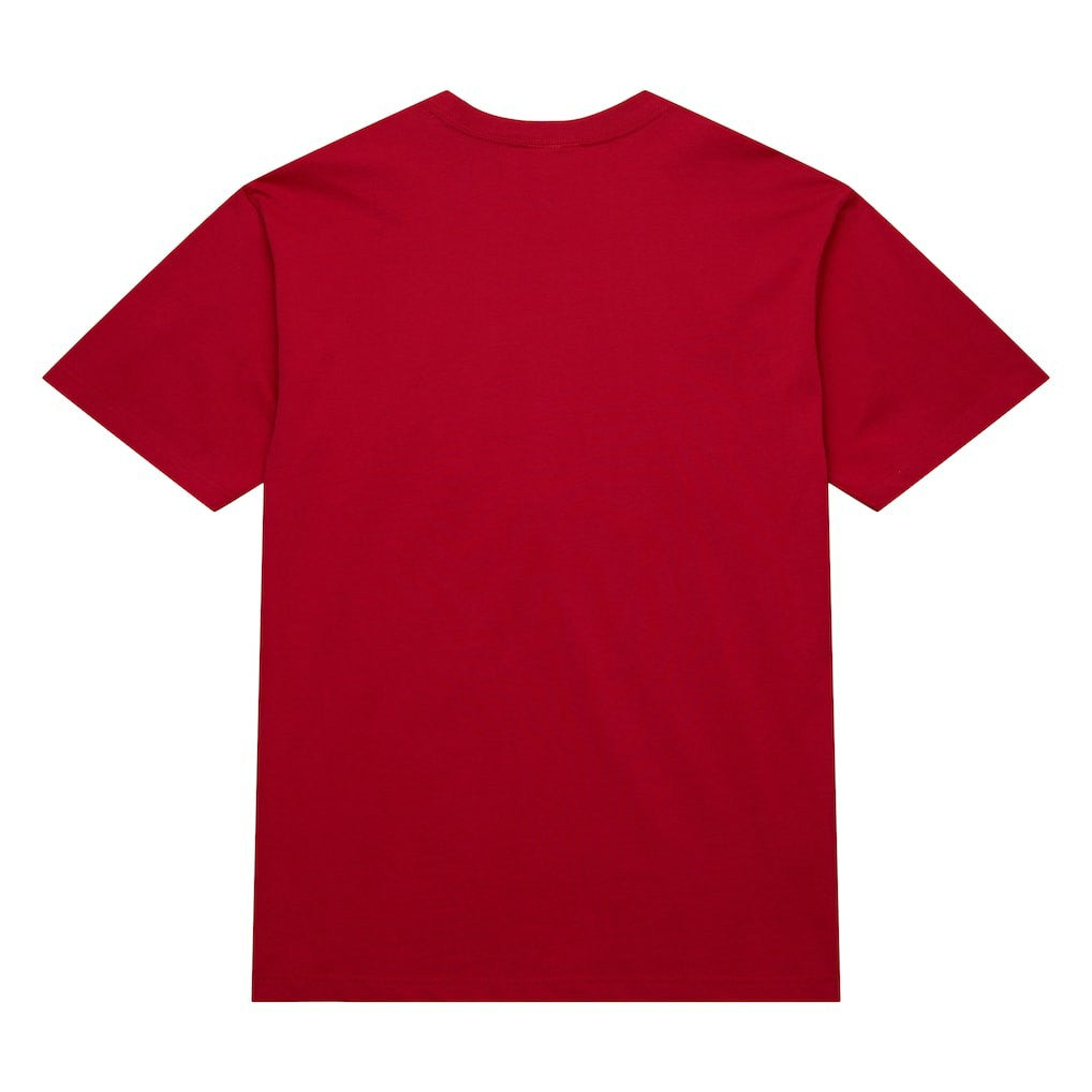 Mitchell & Ness - Chicago Bulls Hardwood Classics Neon Nights Premium T-Shirt - Red