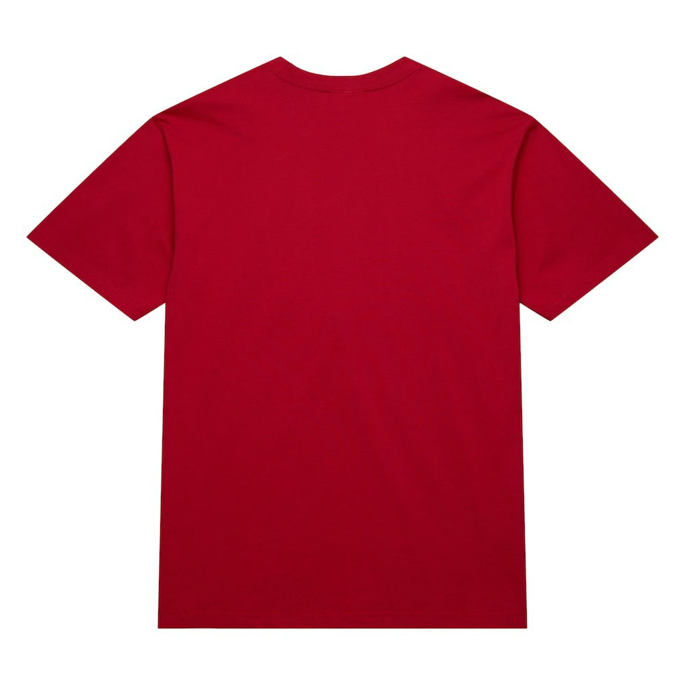 Mitchell & Ness - Chicago Bulls Hardwood Classics Neon Nights Premium T-Shirt - Red