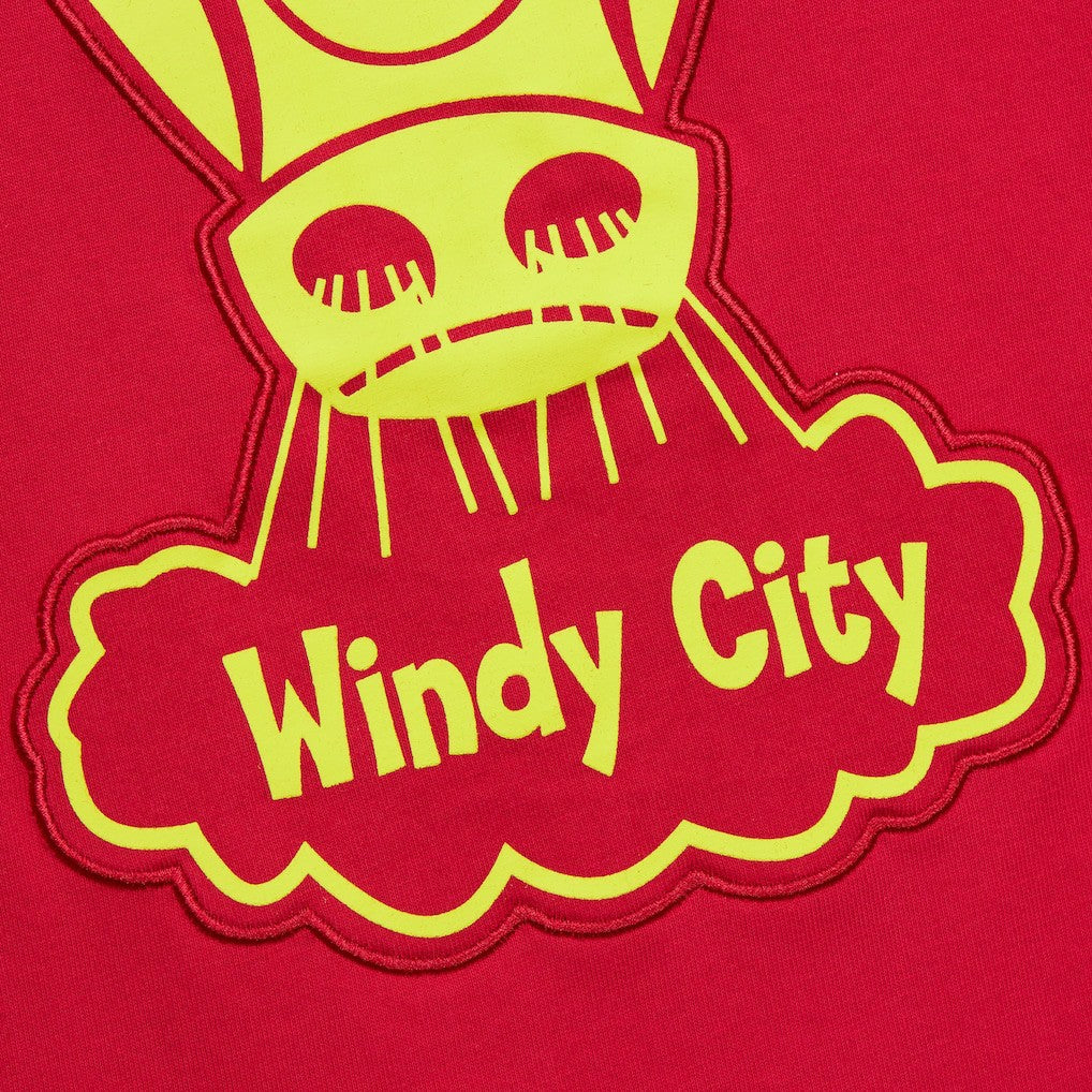 Mitchell & Ness - Chicago Bulls Hardwood Classics Neon Nights Premium T-Shirt - Red