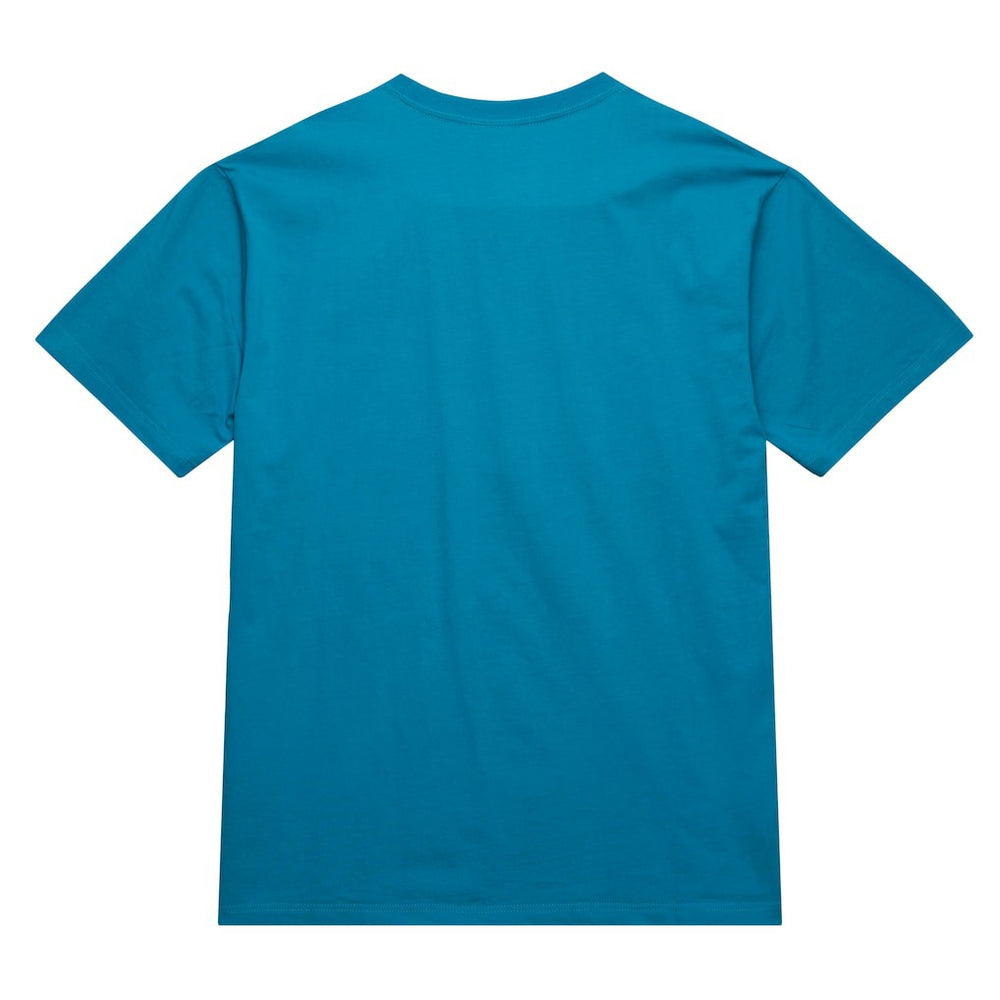 Mitchell & Ness - Charlotte Hornets Hardwood Classics Neon Nights Premium T-Shirt - Teal