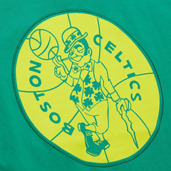 Mitchell & Ness - Boston Celtics Hardwood Classics Neon Nights Premium T-Shirt - Kelly Green