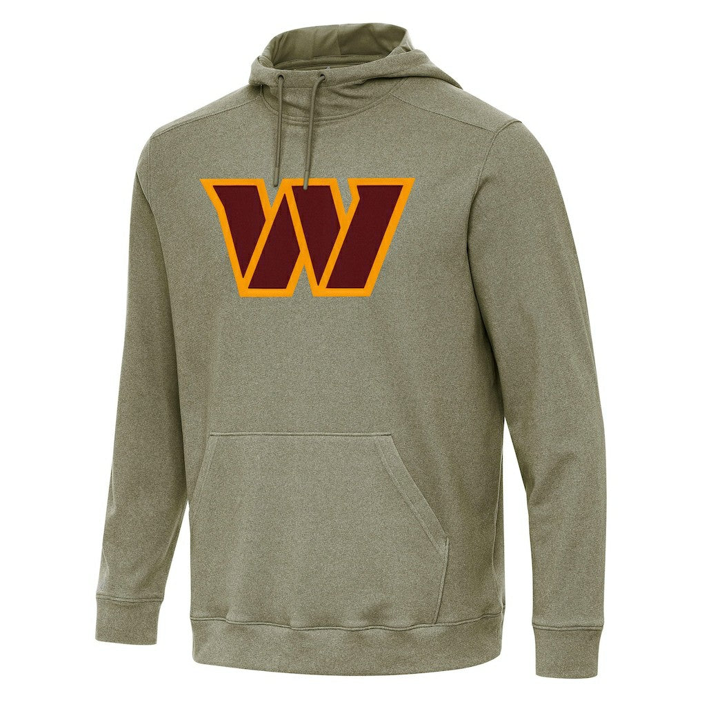 Washington Commanders Antigua Cloud Pullover Hoodie Olive - NFL