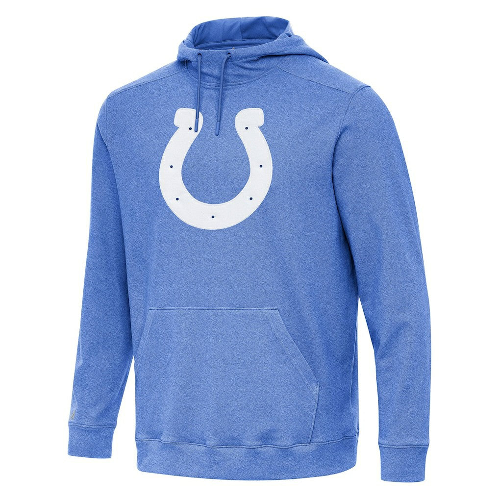 Indianapolis Colts Antigua Cloud Pullover Hoodie Heather Royal - NFL