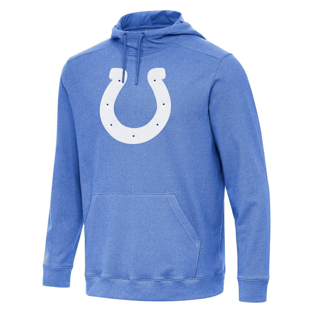 Indianapolis Colts Antigua Cloud Pullover Hoodie Heather Royal - NFL