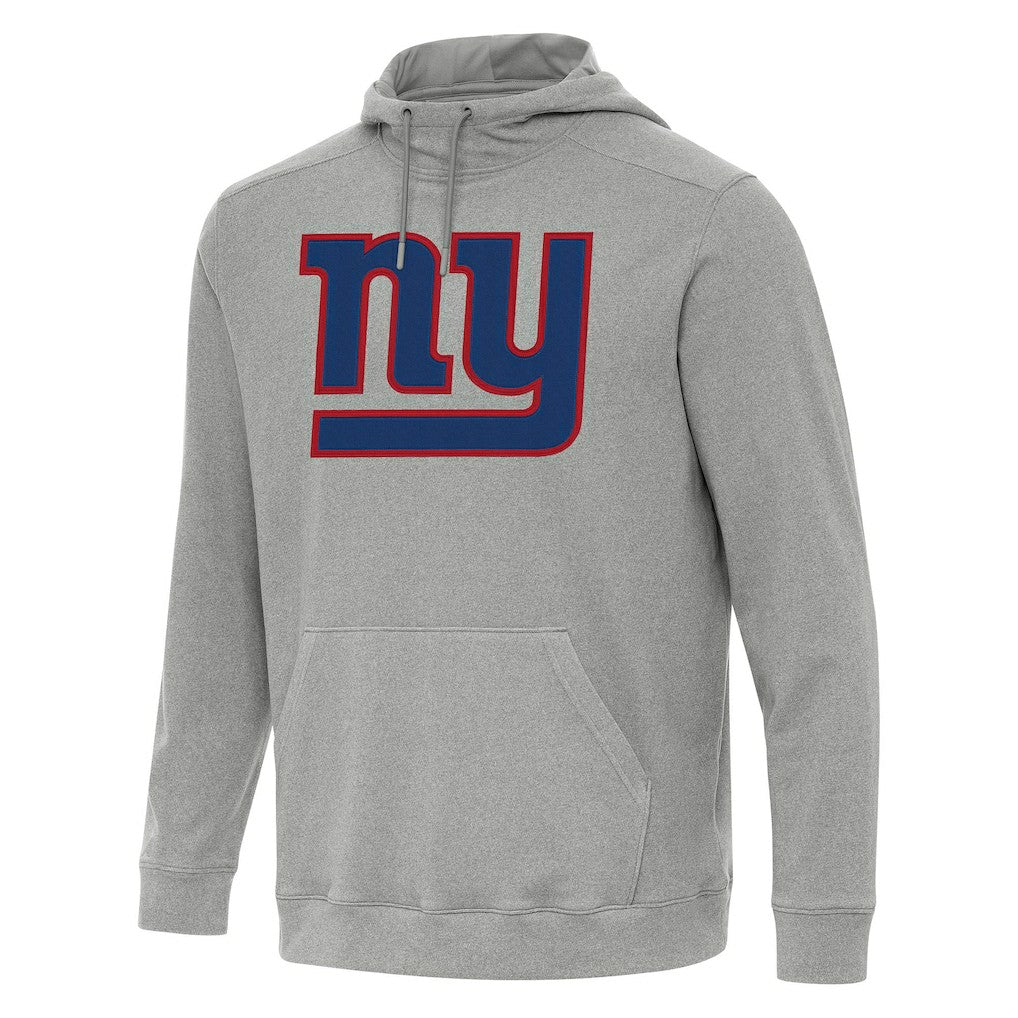 New York Giants Antigua Cloud Pullover Hoodie Heather Gray - NFL