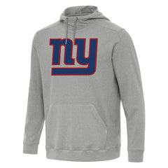 New York Giants Antigua Cloud Pullover Hoodie Heather Gray - NFL