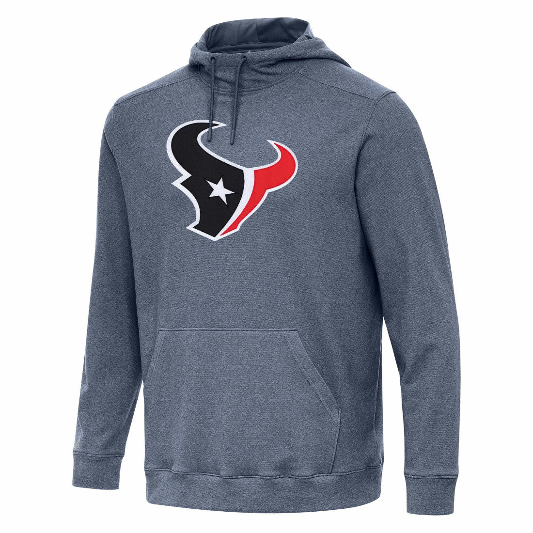 Houston Texans Antigua Cloud Pullover Hoodie Heather Navy - NFL