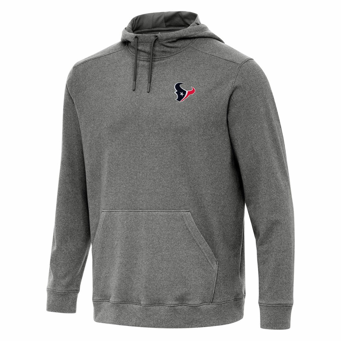 Houston Texans Antigua Cloud Pullover Hoodie Heather Black - NFL