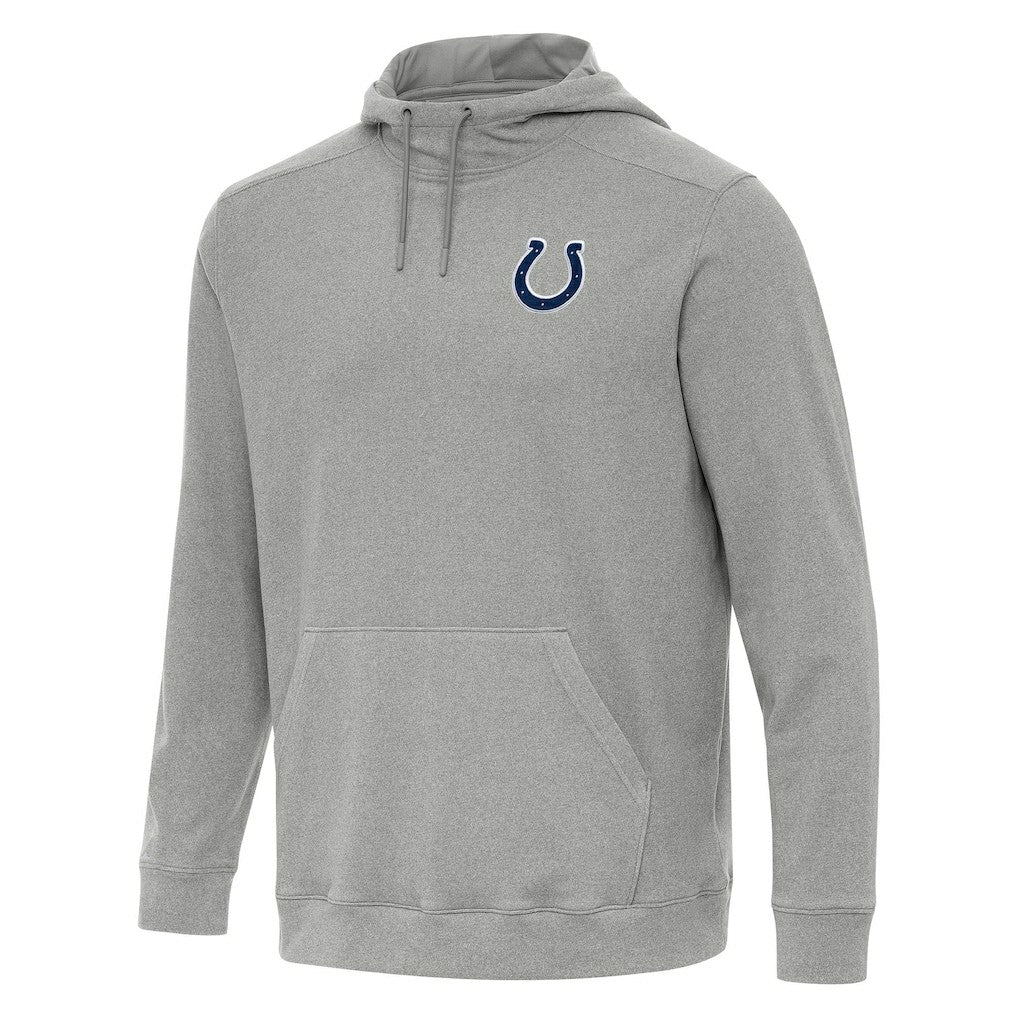 Indianapolis Colts Antigua Cloud Pullover Hoodie Heather Gray - NFL