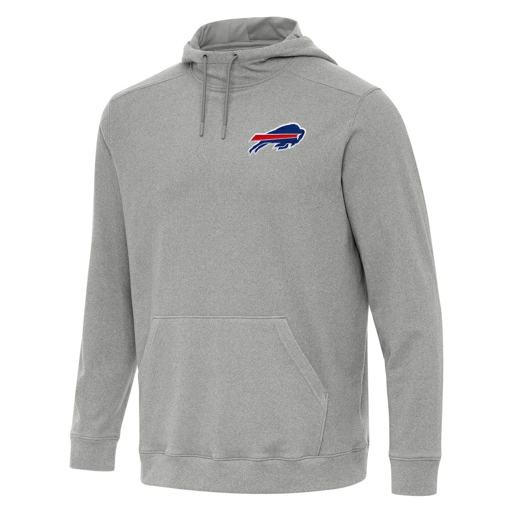 Buffalo Bills Antigua Cloud Pullover Hoodie Heather Gray - NFL