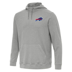 Buffalo Bills Antigua Cloud Pullover Hoodie Heather Gray - NFL