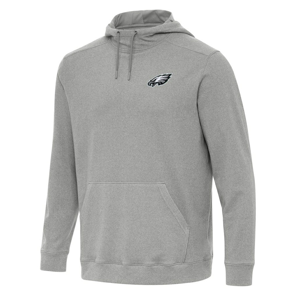 Philadelphia Eagles Antigua Cloud Pullover Hoodie Heather Gray - NFL