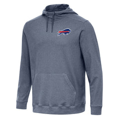 Buffalo Bills Antigua Cloud Pullover Hoodie Heather Navy - NFL