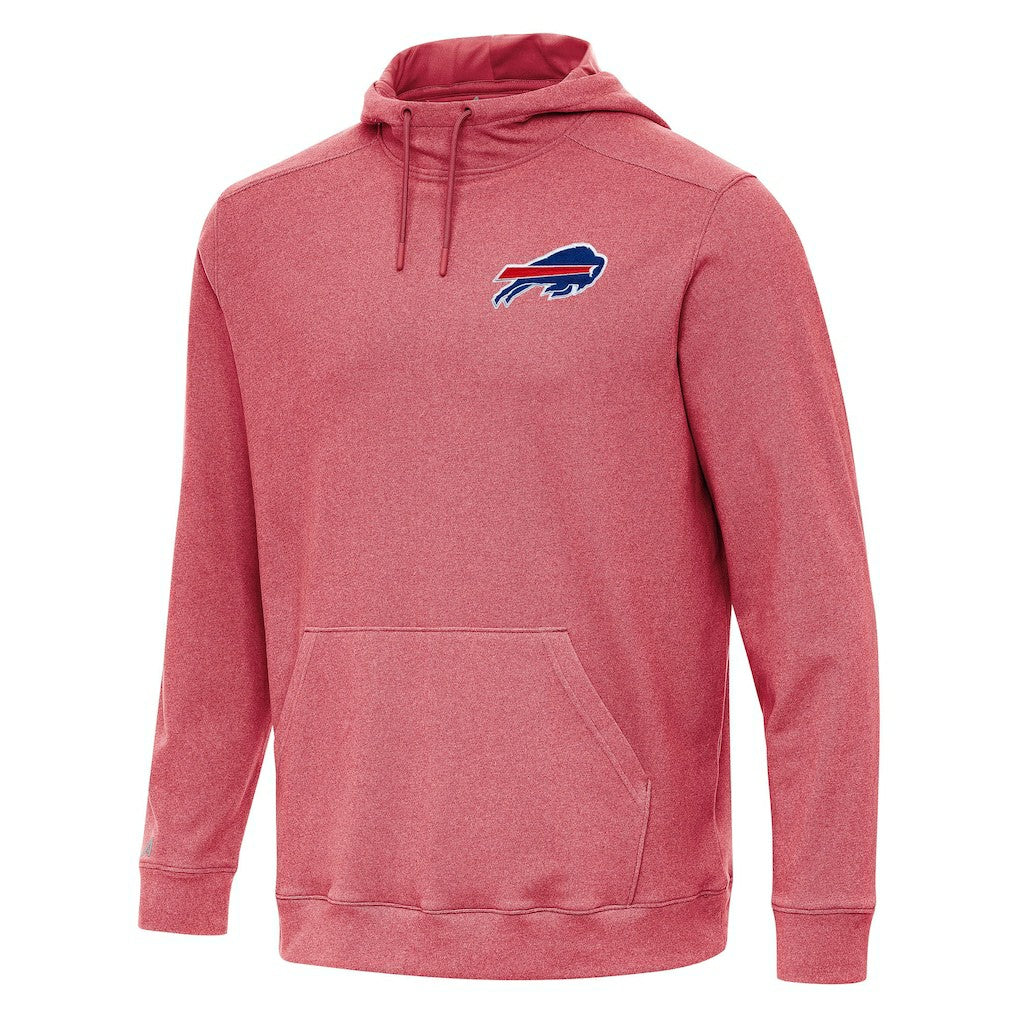 Buffalo Bills Antigua Cloud Pullover Hoodie Heather Red - NFL