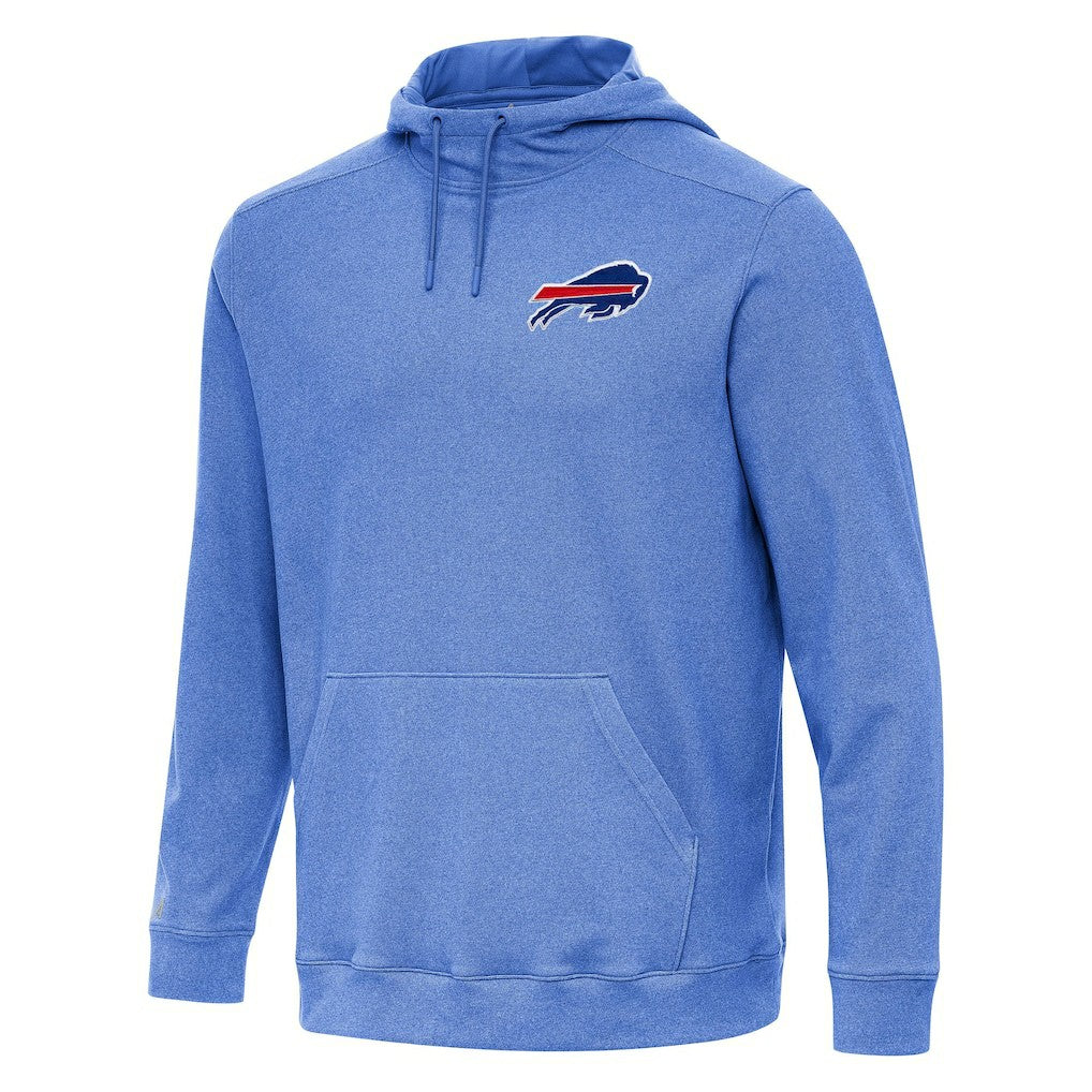 Buffalo Bills Antigua Cloud Pullover Hoodie Heather Royal - NFL