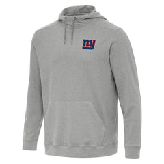 New York Giants Antigua Cloud Pullover Hoodie Heather Gray - NFL
