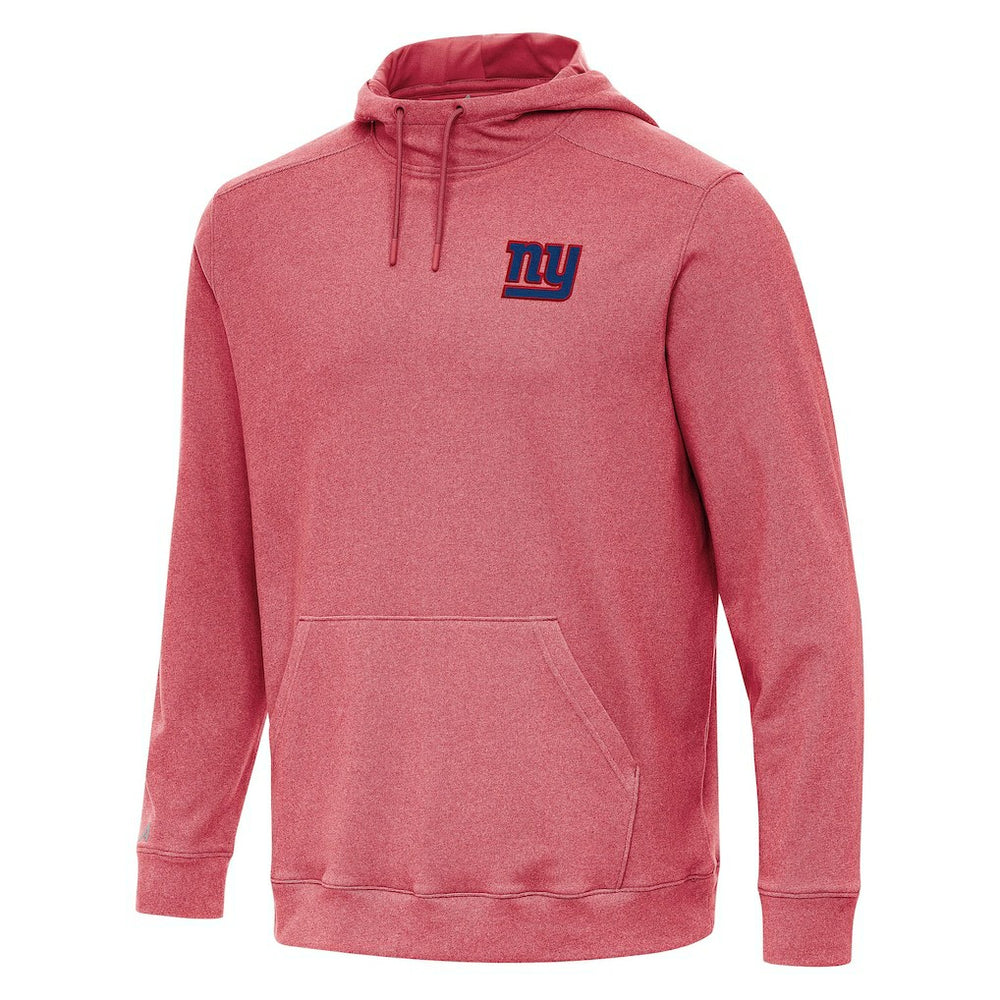 New York Giants Antigua Cloud Pullover Hoodie Heather Red - NFL