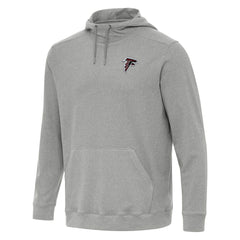 Atlanta Falcons Antigua Cloud Pullover Hoodie Heather Gray - NFL