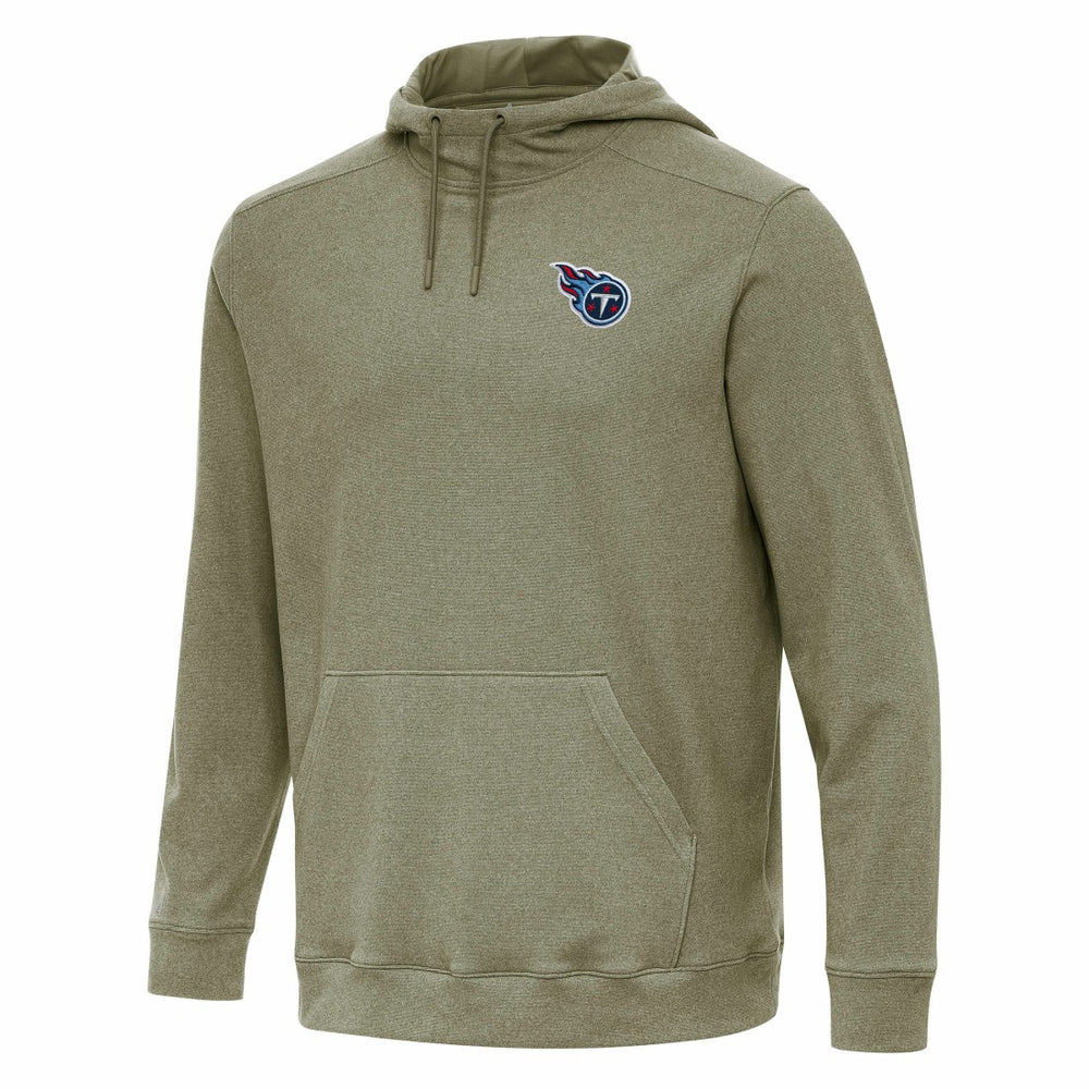 Tennessee Titans Antigua Cloud Pullover Hoodie Olive - NFL