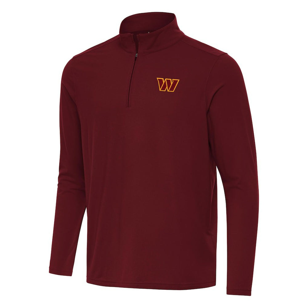 Washington Commanders Antigua Intent Quarter-Zip Pullover Top Burgundy - NFL
