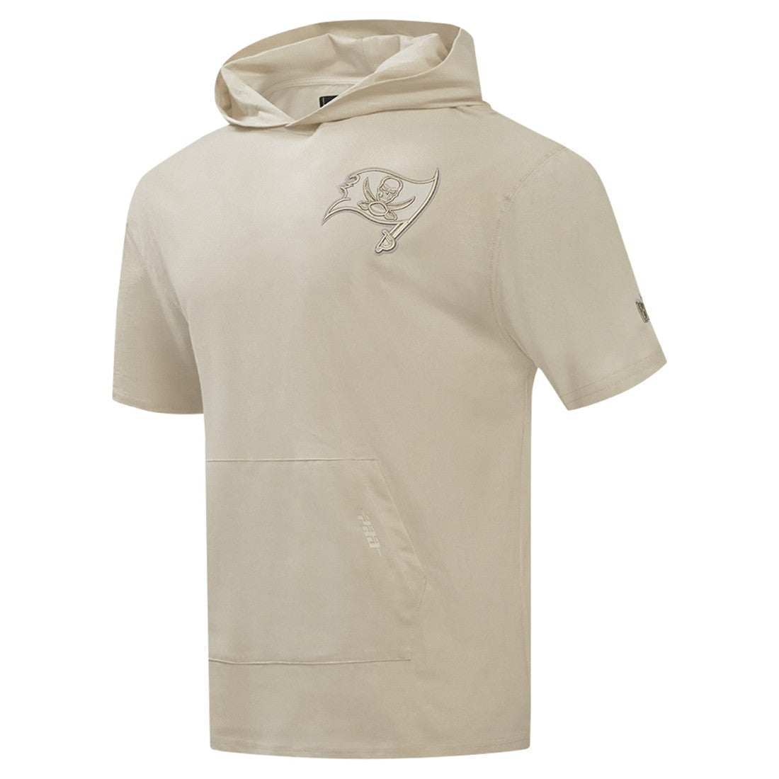Tampa Bay Buccaneers Pro Standard Neutrals Capsule Short Sleeve Pullover Hoodie Tan - NFL