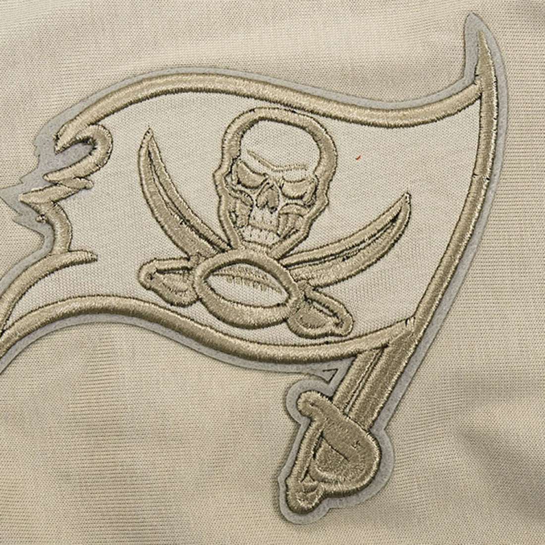 Tampa Bay Buccaneers Pro Standard Neutrals Capsule Short Sleeve Pullover Hoodie Tan - NFL