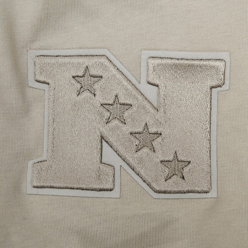 Chicago Bears Pro Standard Neutrals Capsule Short Sleeve Pullover Hoodie Tan - NFL