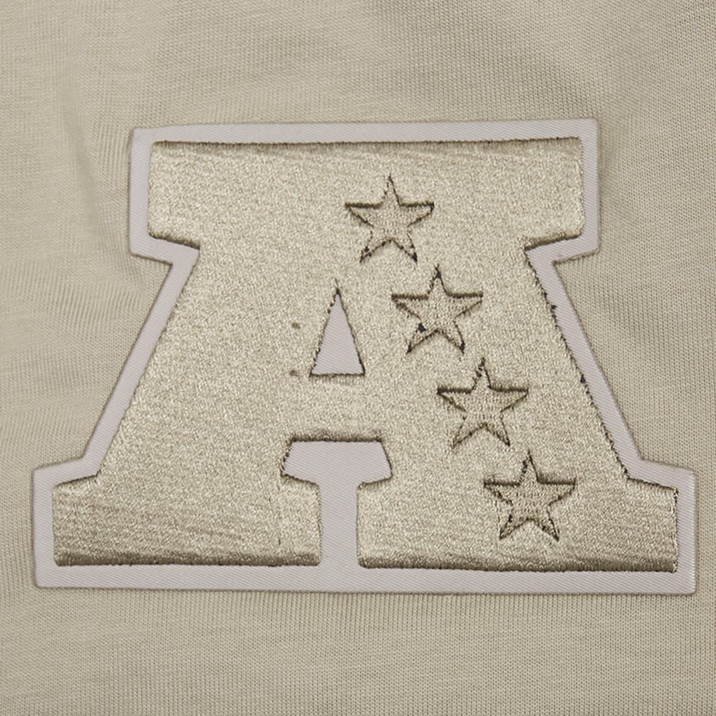 Baltimore Ravens Pro Standard Neutrals Capsule Short Sleeve Pullover Hoodie Tan - NFL