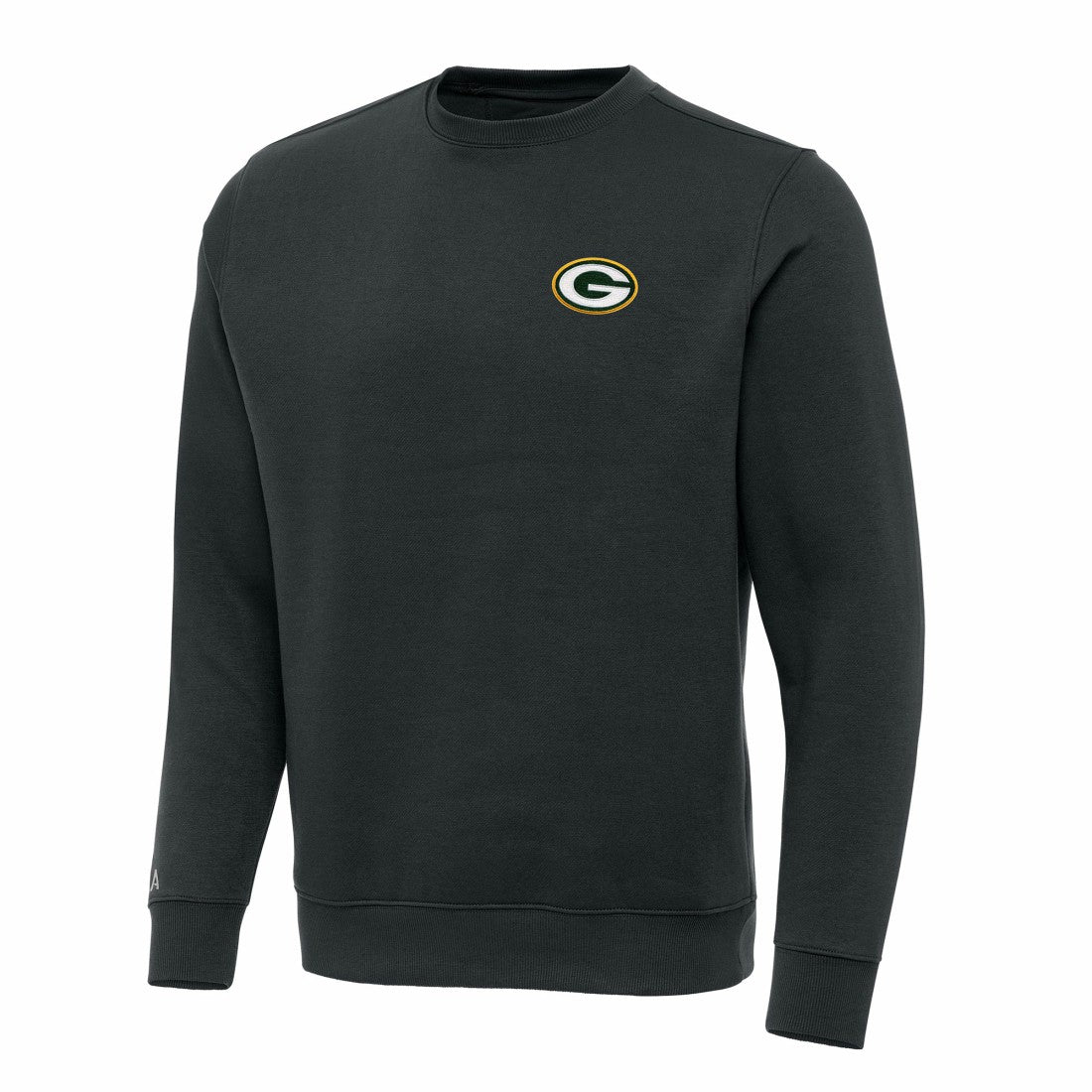 Green Bay Packers Antigua Victory Pullover Sweatshirt Charcoal - NFL