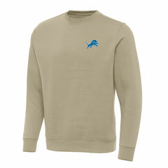 Detroit Lions Antigua Victory Pullover Sweatshirt Khaki - NFL