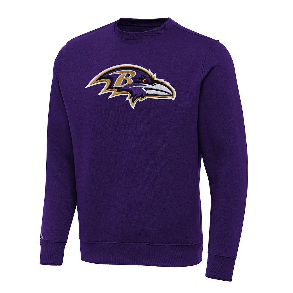 Baltimore Ravens Antigua Victory Pullover Sweatshirt Purple - NFL