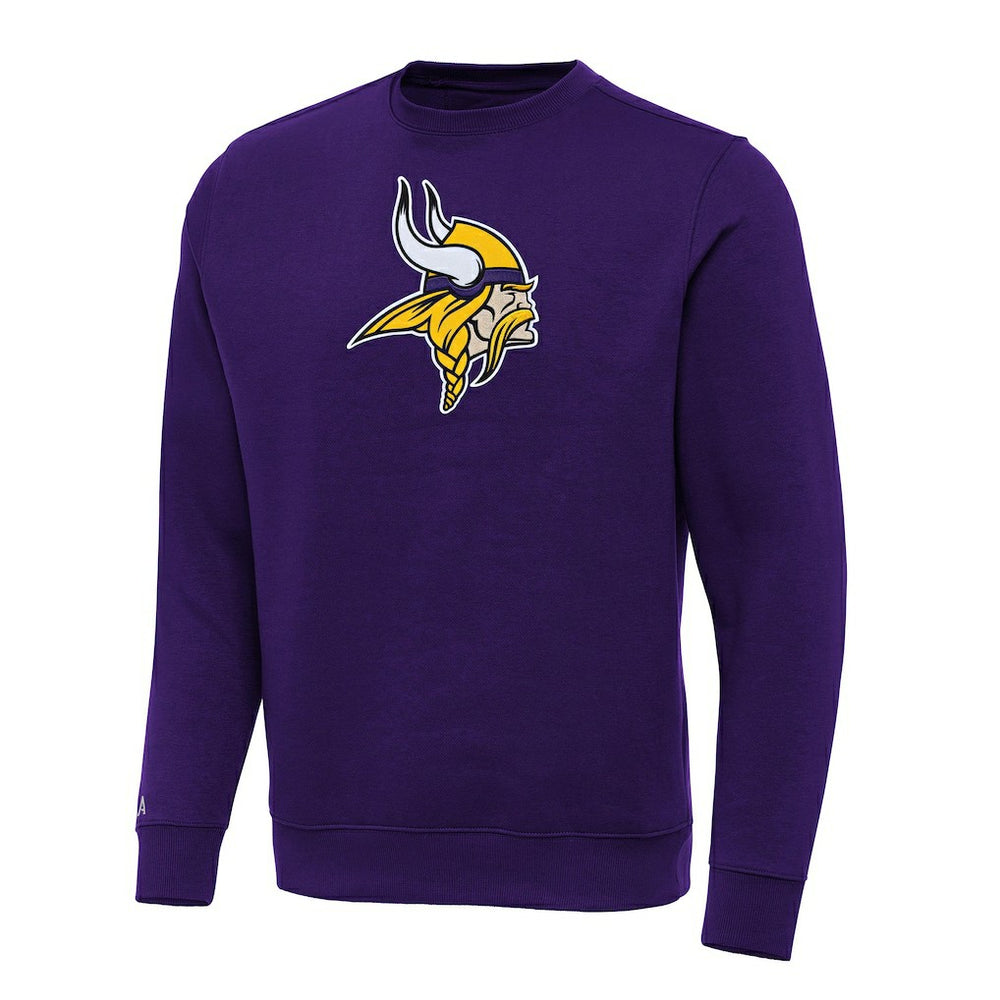 Minnesota Vikings Antigua Victory Pullover Sweatshirt Purple - NFL