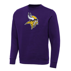 Minnesota Vikings Antigua Victory Pullover Sweatshirt Purple - NFL
