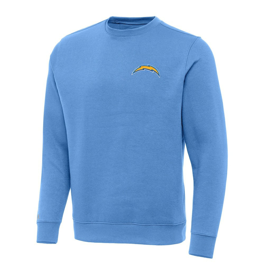 Los Angeles Chargers Antigua Victory Pullover Sweatshirt Powder Blue - NFL