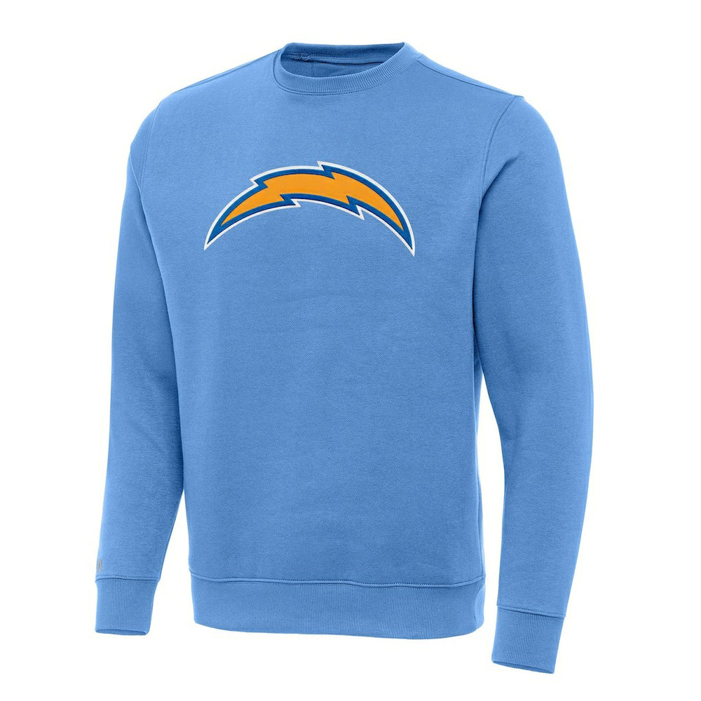 Los Angeles Chargers Antigua Victory Pullover Sweatshirt Powder Blue - NFL