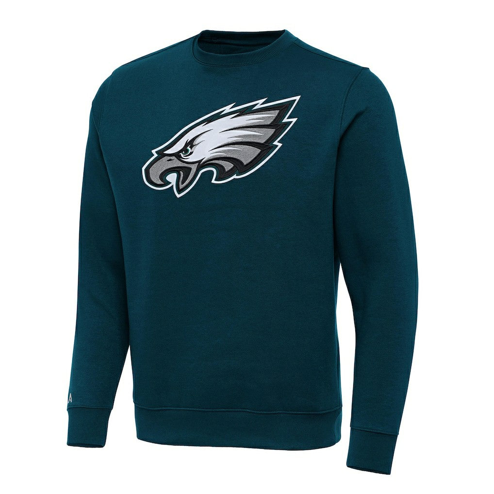 Philadelphia Eagles Antigua Victory Pullover Sweatshirt Teal - NFL