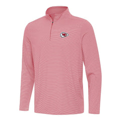 Kansas City Chiefs Antigua Twine Quarter-Zip Jacket Red/White - NFL